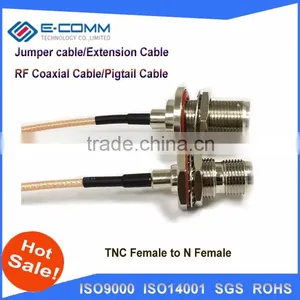 Bulk Buying TNC Female Jack Connector Switch N Female Jack Connector RG316 15CM 6" Adapter thumbnail-2