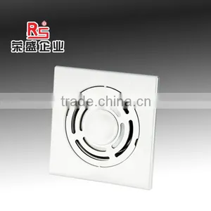 326 Square Water Seal Stainless Steel Floor Drain thumbnail-1