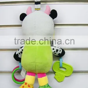 Babyfans China Wholesale Plush Music Teether Stuffed Best Quality Toys For Baby thumbnail-3