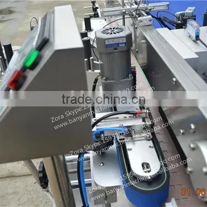 Servo Motor Automatic Adhesive Sticker Double Sides Bottle Labeler thumbnail-3