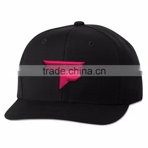 Design Snapback Hat Acrylic Letters Black Color Style thumbnail-1