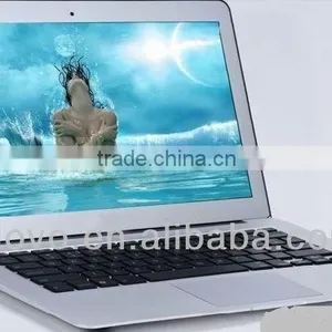 Lowest Cost Wholesale 13.3 Inch Two Core Arm Netbook WM8850 Android 4.2 OEM Laptop thumbnail-1