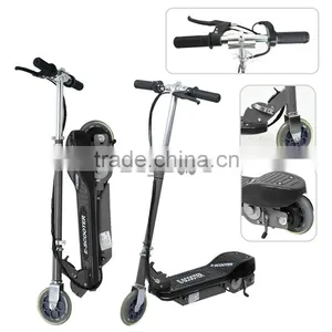 Electric Scooter Black Motorized Ride On Rechargeable Junior Kids Boys Girls thumbnail-5