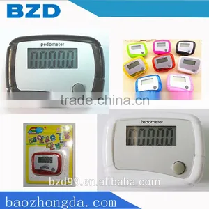 Bulk Stock Wholesale Portable Cheap Steps Counter Walk Pedometer /Pedometer OEM/ODM Manufacturer thumbnail-1