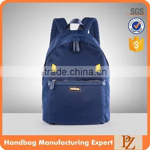 M4751 2016 Latest Wholesale Lady Blue Color Eyes Backpack Nylon Travel Backpack thumbnail-1