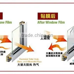 Silver Heat Insulation Window Film for Building Glass thumbnail-3