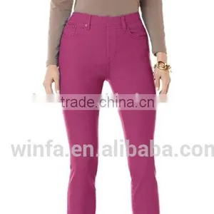 2015 Washed Stretch Denim Factory Price Pants Skinny Pants thumbnail-3