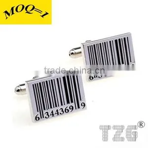 TZG09313 Fashion Cuff Link Barcode Cufflink thumbnail-1