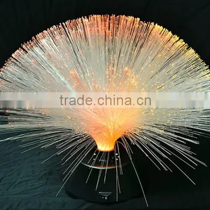 Home an Garden LED Color Changing Table Optical Fiber Lamp With CE and ROHS With Plastic Base thumbnail-2