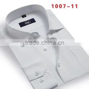 2015 Latest Fashion Men Striped Summer Mercerized Cotton Shirt, Men Striped Business Summer Shirt thumbnail-1