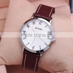 High Grade Newest Brand Gents Watch Pu Leather Business Men Wrist Watch thumbnail-1