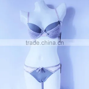 OEM Underwear Fancy Girl Bra and Panties With Lace Sexy Ladies Bra Set Supplier's Choice thumbnail-2