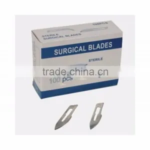 High Quality Medical Use Disposable Carbon /Stainless Steel Surgical Blade thumbnail-1