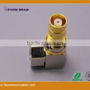 1.6/5.6 Female Right Angle Bulkhead Connector for BT3002 Cable B thumbnail-1