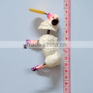 4 Inch Small Sheep Eat Dollor Plastic Fridge Magnets Maker thumbnail-4