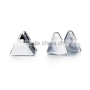 Latest Wholesale 316L Stainless Steel Muslim Jewelry Gold Earring thumbnail-5
