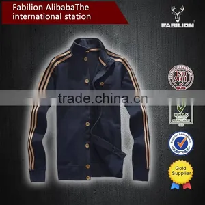 2015 Collar Autumn and Winter Cotton Slim Sweatshirt for Black Hoodie Wholesale thumbnail-1