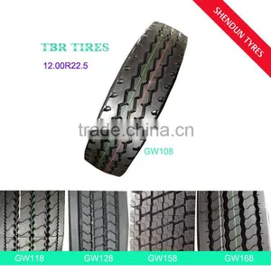 12.00R22.5 Factory Prices Durable All Steel Radial Tubeless Truck &bus Tyres thumbnail-1