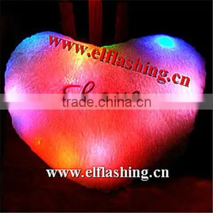 Red Heart Lighting up Led Pillow thumbnail-1