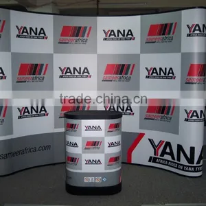 Folding Curve Pop up Stand for Business or Exhibition thumbnail-1