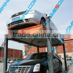 Household Four Post Hydraulic Car Lift thumbnail-5