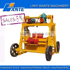 QT40-3B Brick Laying Machine,hand Press Brick Making Machine thumbnail-1