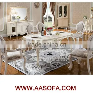 Royal Antique Dining Room Furniture,factory Supply Oak Dining Table thumbnail-6