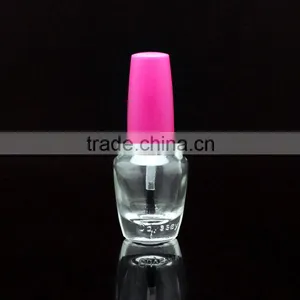 15ml Mini Clear Nail Polish Glass Bottle thumbnail-1