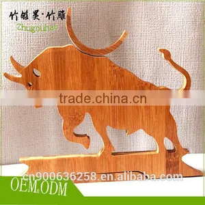 Wholesale Eco-friendly Bamboo Material Rack for Wine thumbnail-5