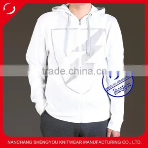 Custom Long Sleeve Walf Checks Zip up Men' Shoodies & Sweatshirts Wholesale China thumbnail-1