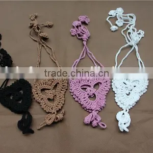 Crochet Barefoot Sandals Beach Wedding Yoga Shoes Foot Jewelry White thumbnail-6