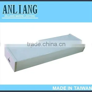 Taiwan Made T8 Hanging Fluorescent Ceiling Clear Cover Lighting Fixture thumbnail-1