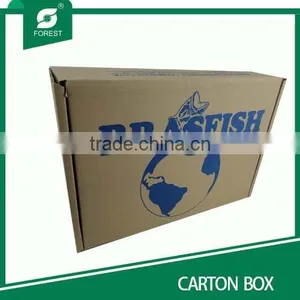 Brown Kraft Paper Box Corrugated Carton Box for Shipping thumbnail-1
