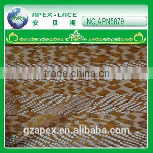China New Arrival Design Fancy Fashion Nylon Embroidery Lace thumbnail-3