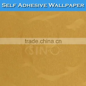 3103 SINO Flat Smooth Surface Gold 3D Water Resistant Wallpaper thumbnail-1