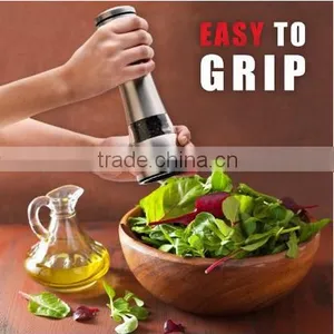 Brand New Electrical Stainless Steel Salt/Pepper Mill thumbnail-4