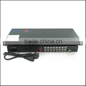16 Channel Single Mode Fiber FC CCTV Analog to Digital Converter thumbnail-1