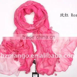 2016 Latest Silk Fashion Long Scarf thumbnail-1