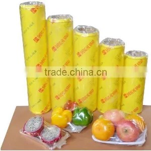 Clear Pvc Food Cling Film Wrap Roll Food Grade Plastic Wrap Film thumbnail-2