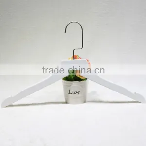 White Antique Wood Coat Hangers for Sale thumbnail-1