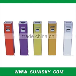 SPB9007 2600mAh Emergency Power Bank for Mobile Phone, Ipad, Mp3,etc thumbnail-1