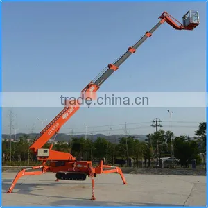 China 30m Aluminium Mobile Spider Lifts Price Competitive thumbnail-3