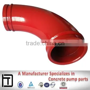 Wear-resisting Steel Pipe Elbow DN125*R275*45D,China Concrete Pump Parts thumbnail-6