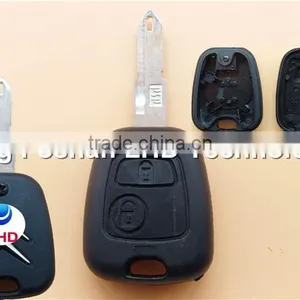 Popular Citroen Car Key Cover for Citroen C5 2 Button Remote Key Blank Shell Case With NE73 Blade thumbnail-1