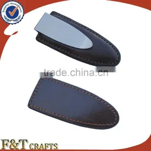 New Style Leather Stainless Steel Paper Clip for Manufactur thumbnail-1