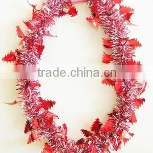 4 LED Light Up Flashing LEI Hawaiian Necklace Rave Party Blinking Floral Flower thumbnail-4