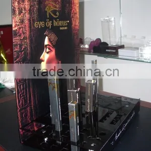Elegant Countertop Black Acrylic Cosmetic Display Organizer, Acrylic Lipstick Organizer thumbnail-4