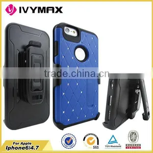 Wholesale Bling Stand Cellphone Case for Apple Iphone 6 4.7' thumbnail-2