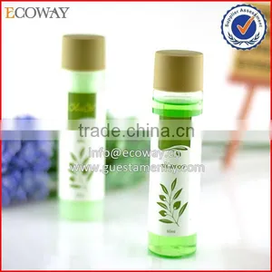 Tall Thin Hotel Shampoo Bottle With Adhesive Label thumbnail-1