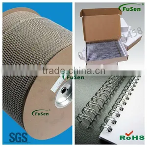 High Speed, Perfect Semi-automatic FS-520 Double Wire Binding Machine for Wall Calendar thumbnail-6